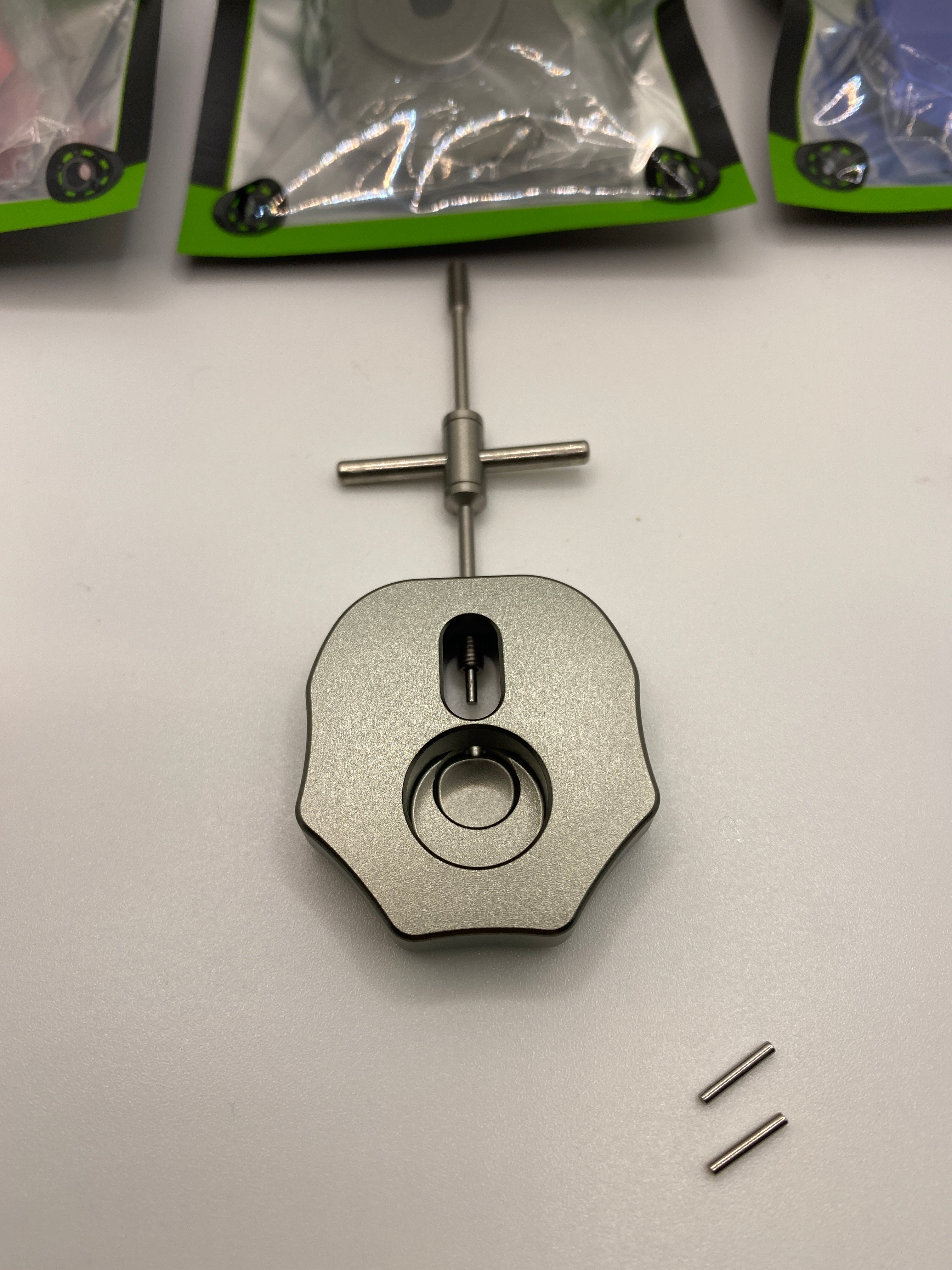 Plastic Fishing Reel Pin Remover Black Tweezers Tool Fishing